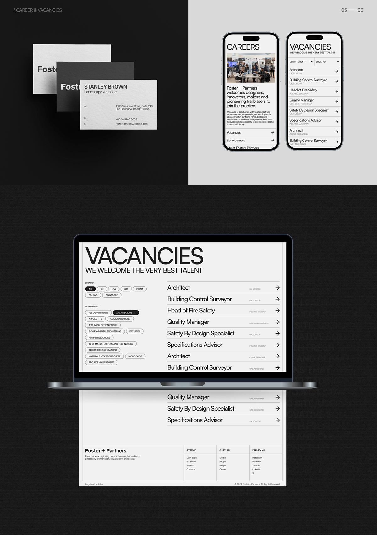 Foster+Partners / corporate website — Изображение №11 — Интерфейсы, Анимация на Dprofile