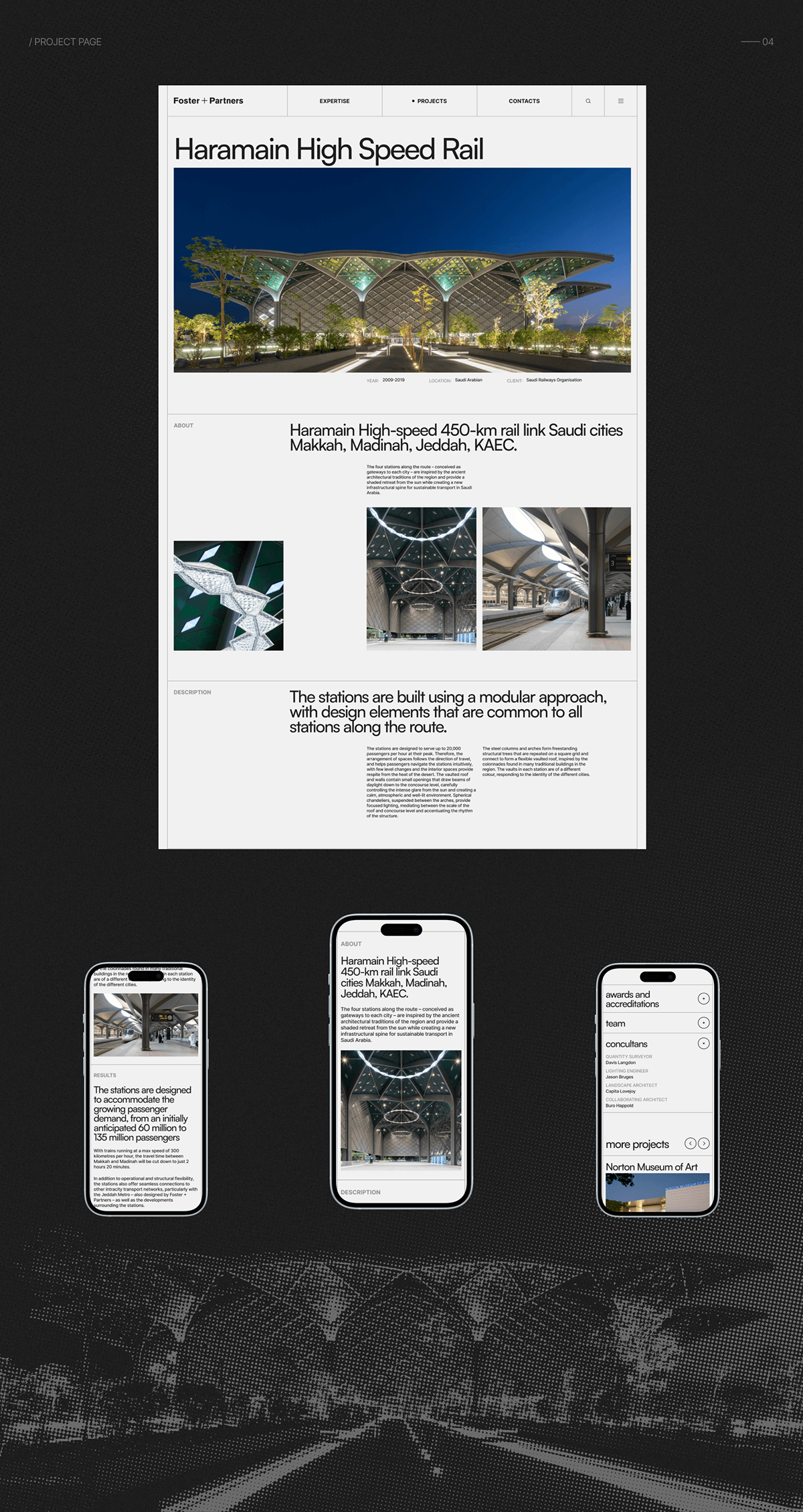 Foster+Partners / corporate website — Изображение №10 — Интерфейсы, Анимация на Dprofile