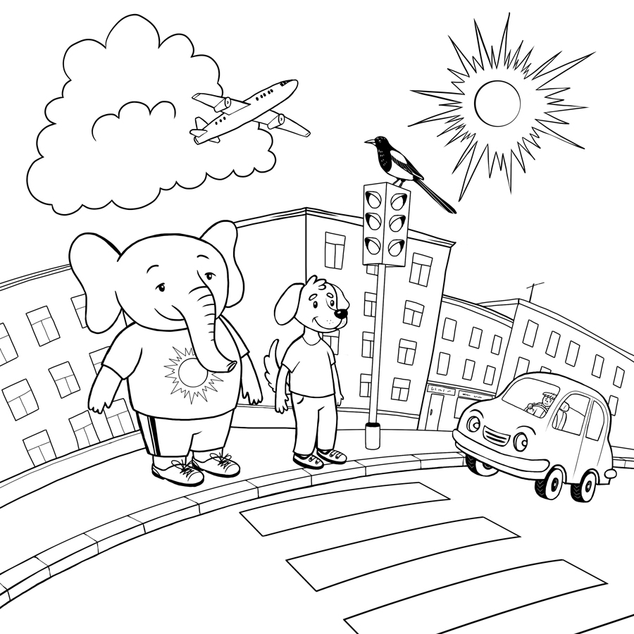 Иллюстрации для методического пособия по изучению алфавита — Изображение №9 — Иллюстрация на Dprofile