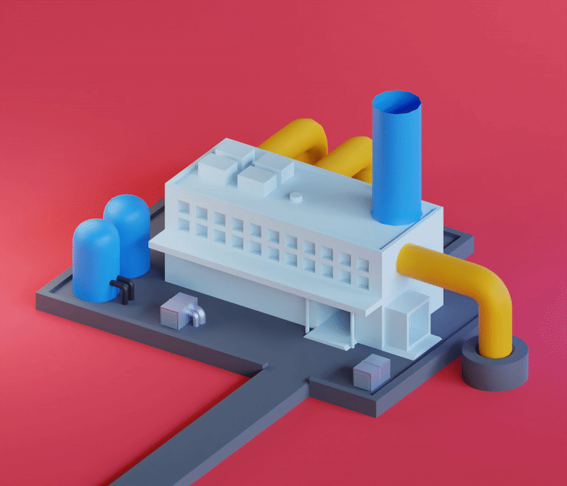 factory — Изображение №2 — Иллюстрация, 3D на Dprofile