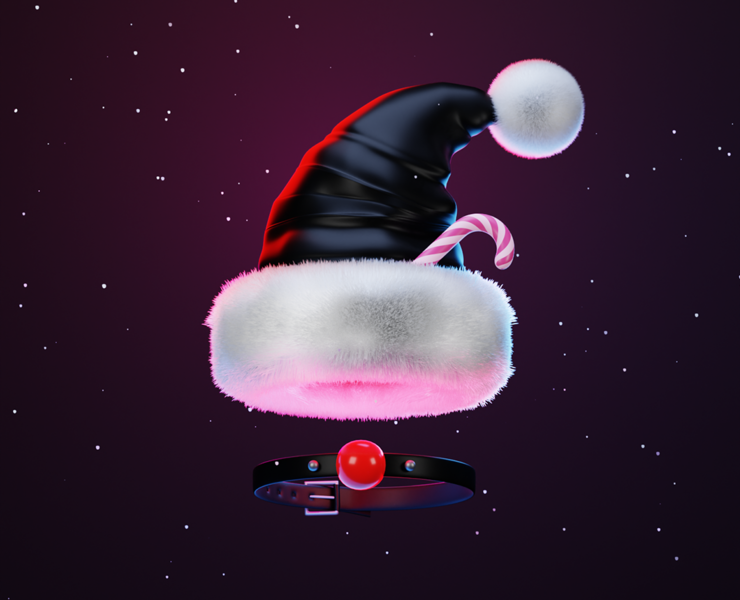 HO HO HO — Иллюстрация, 3D на Dprofile