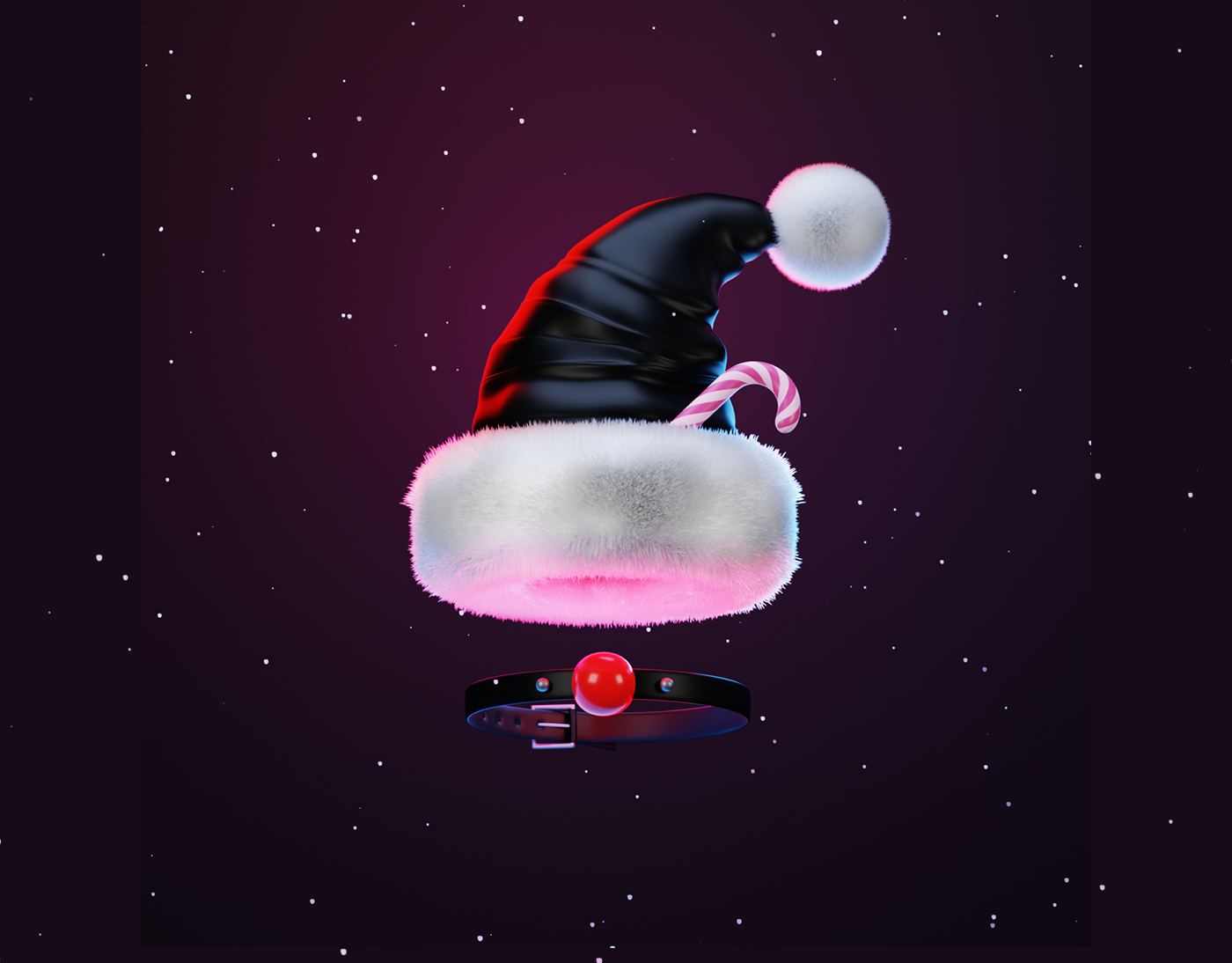 HO HO HO — Изображение №1 — Иллюстрация, 3D на Dprofile