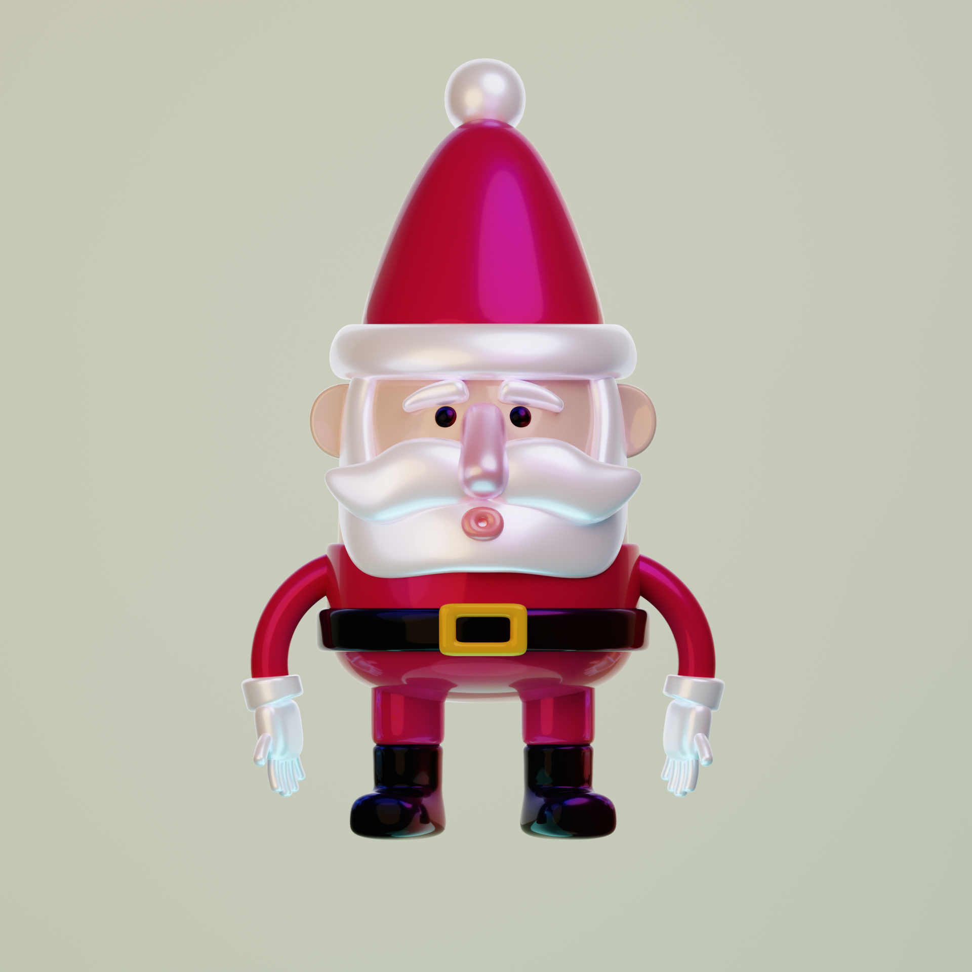 Christmas Santa C. — Изображение №1 — Иллюстрация, 3D на Dprofile