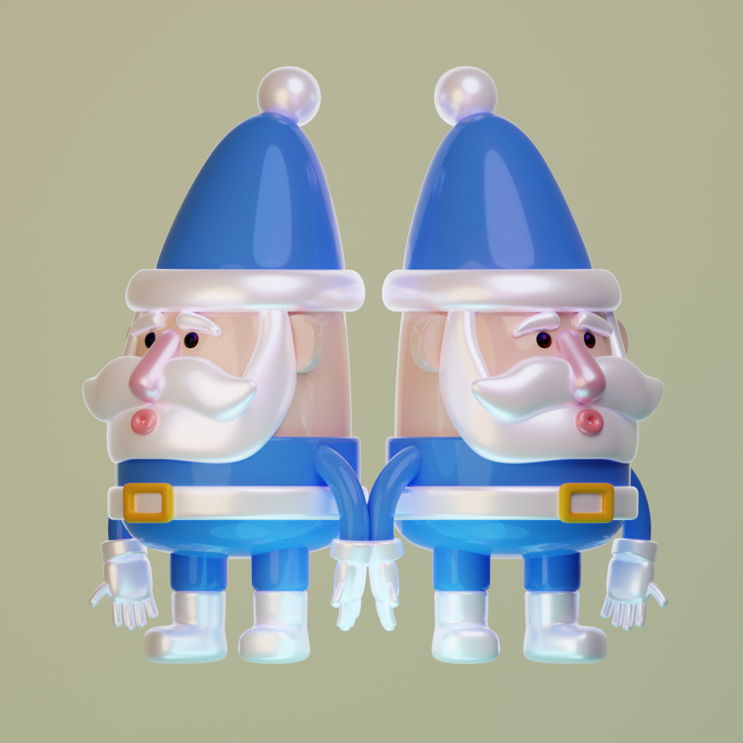 Christmas Santa C. — Изображение №2 — Иллюстрация, 3D на Dprofile