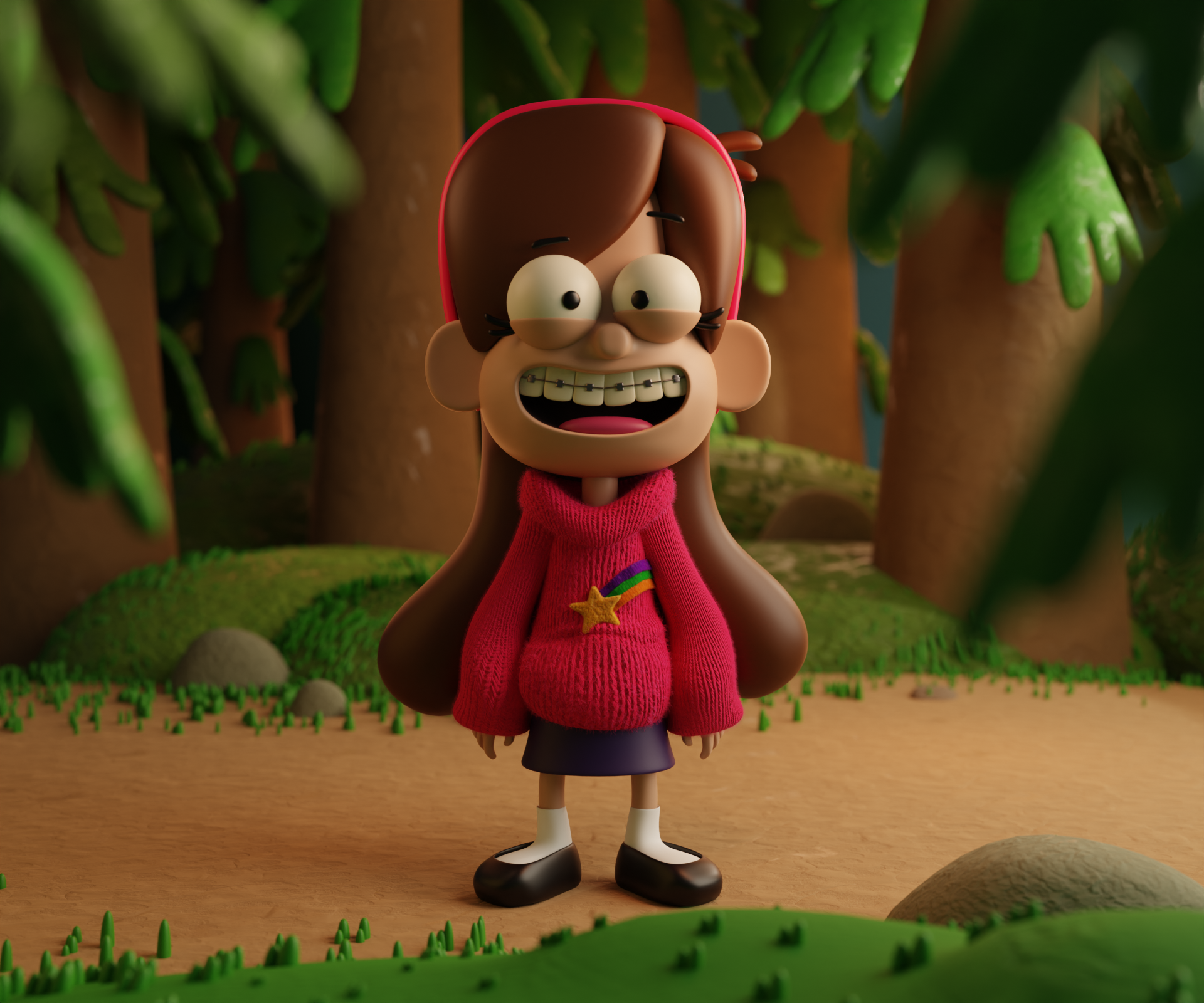 Mabel Pines — Изображение №1 — Графика, 3D на Dprofile