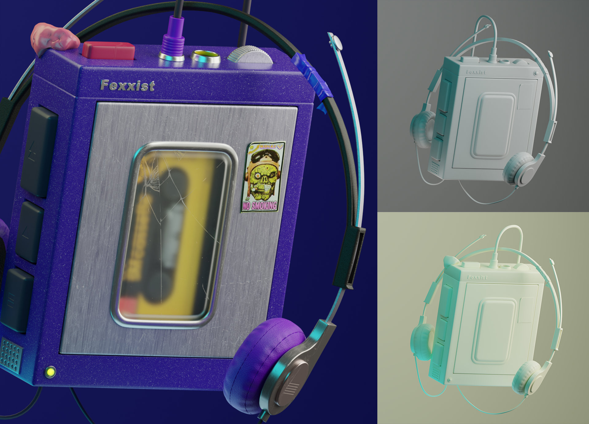 90s Vibe — Изображение №2 — 3D на Dprofile