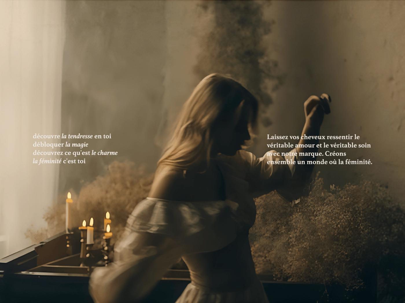Enchanté / identity for a brand of hair cosmetics — Изображение №4 — Брендинг на Dprofile