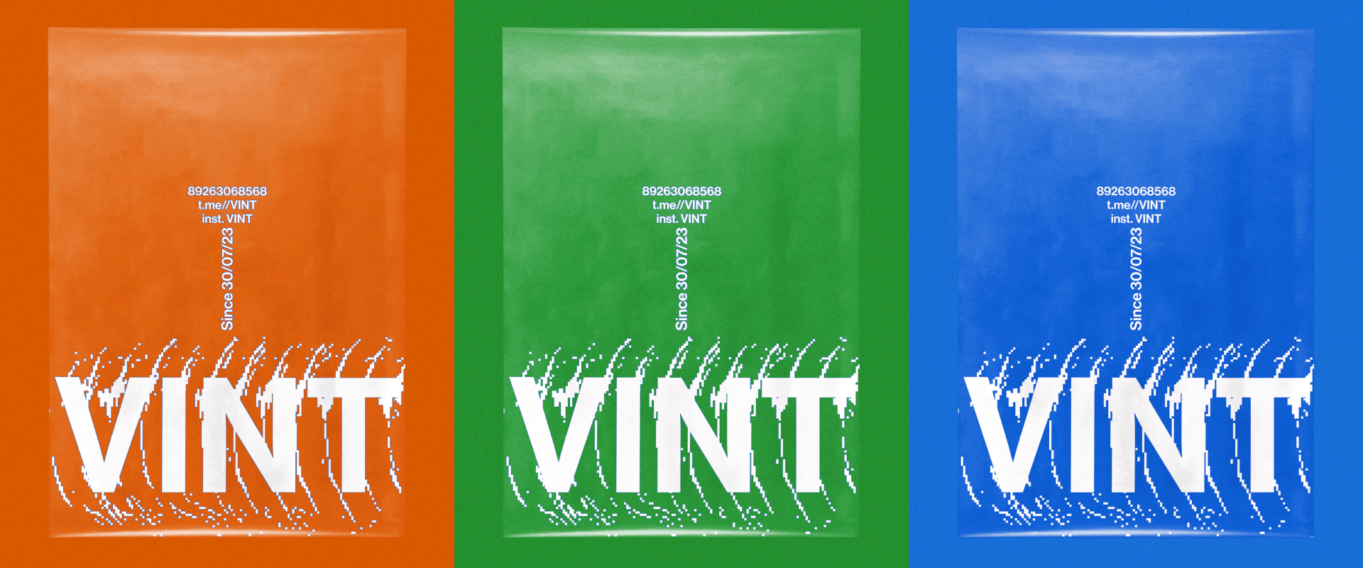 Магазин винтажной одежды "VINT" — Изображение №6 — Брендинг, Графика на Dprofile