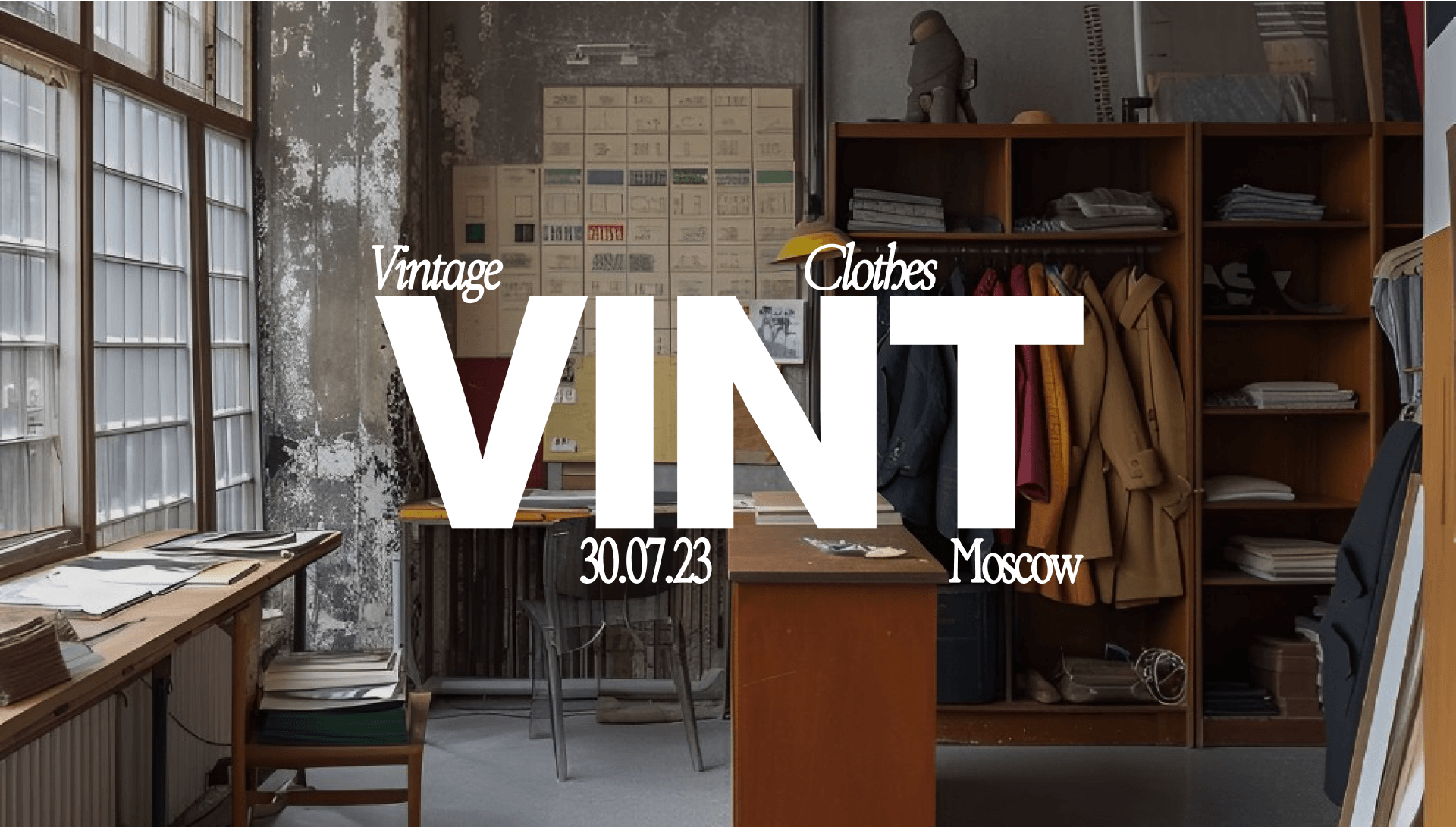 Магазин винтажной одежды "VINT" — Изображение №1 — Брендинг, Графика на Dprofile