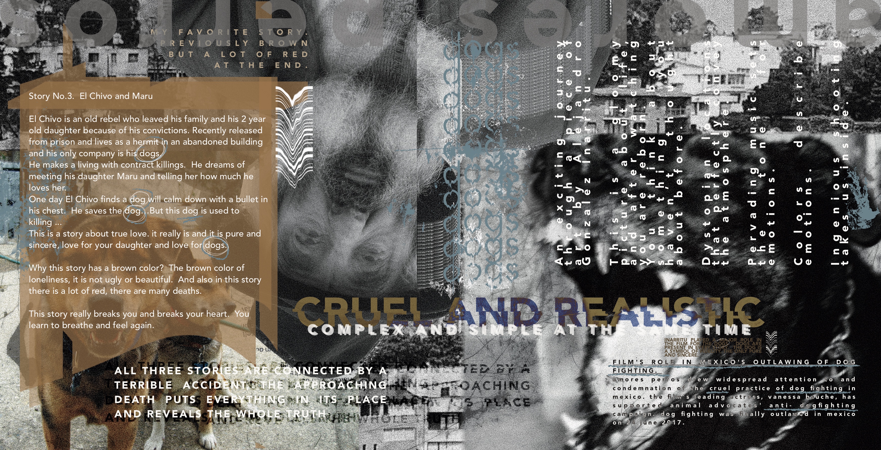 Amores Perros. Статья для журнала "46 pgs". — Изображение №2 — Графика на Dprofile