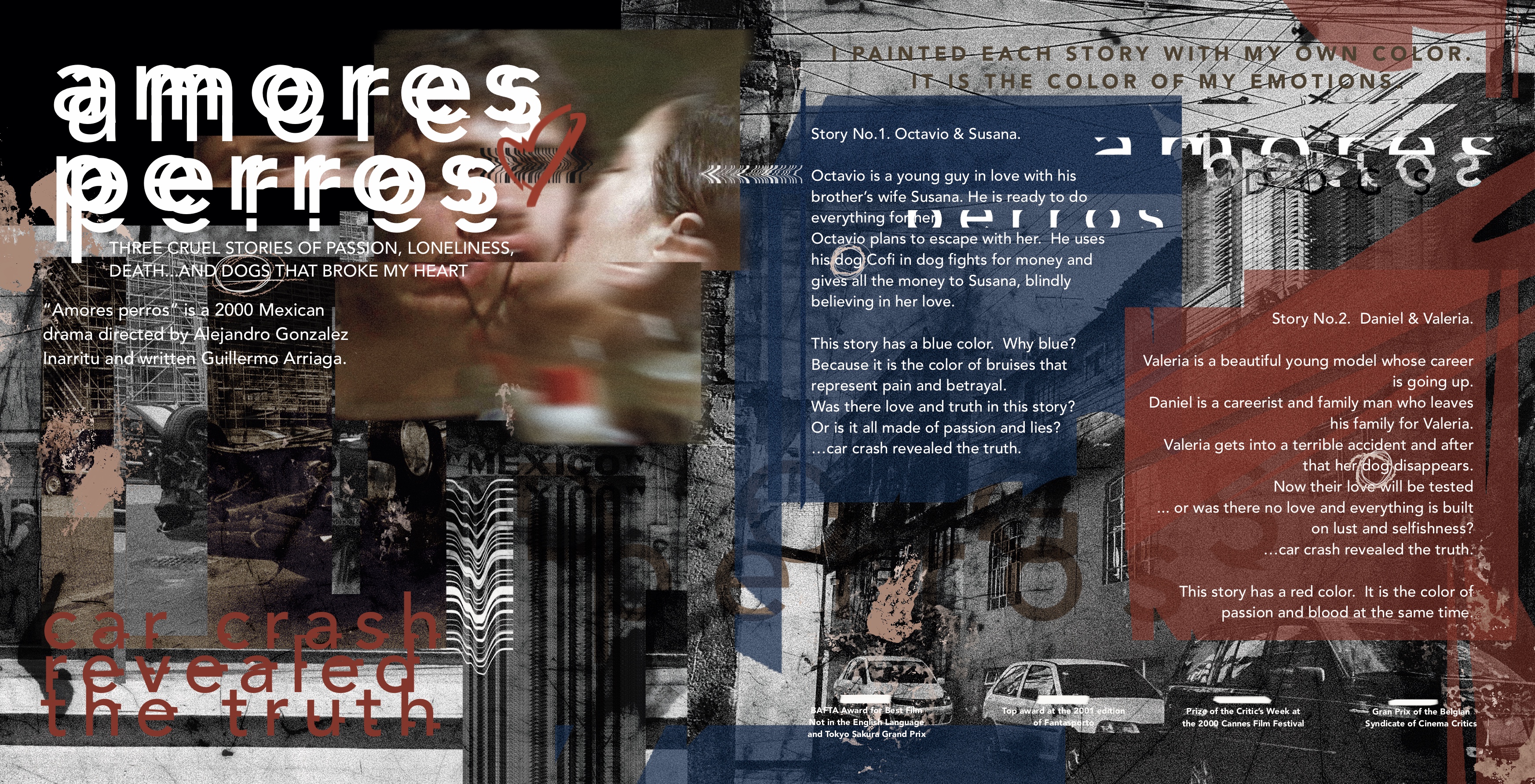 Amores Perros. Статья для журнала "46 pgs". — Изображение №1 — Графика на Dprofile