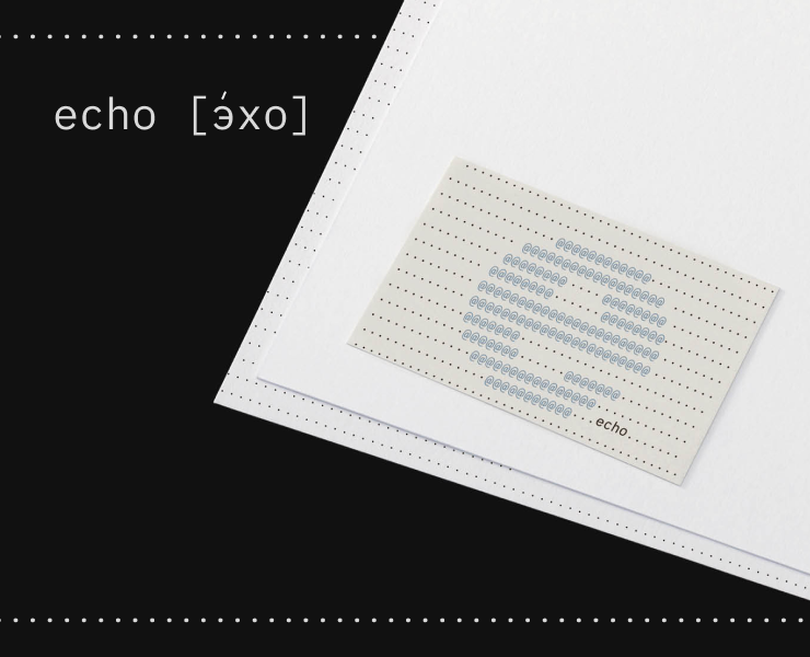 Бренд текстильных изделий echo — Брендинг на Dprofile