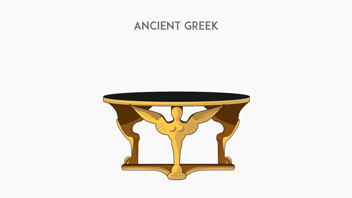 Furniture styles through history — Изображение №107 — Иллюстрация на Dprofile