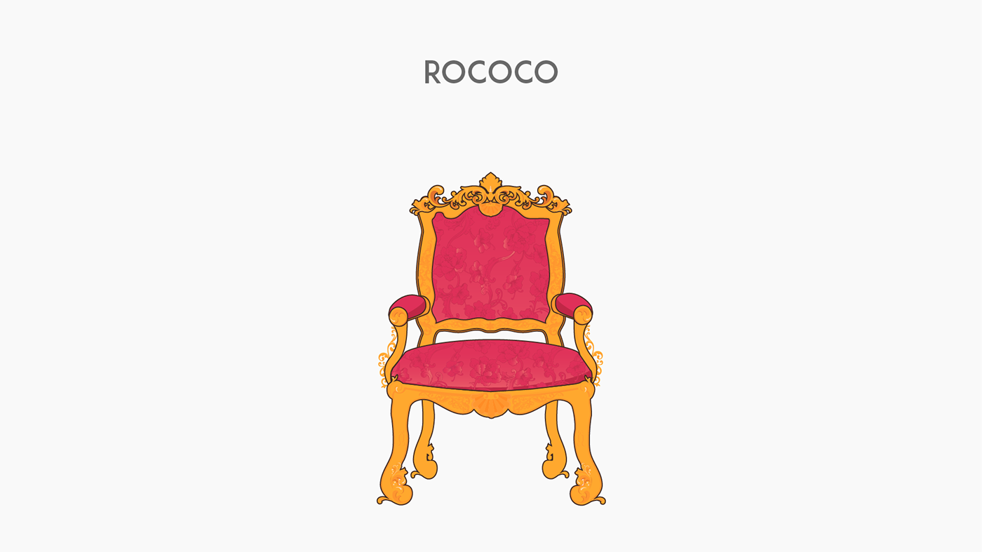 Furniture styles through history — Изображение №20 — Иллюстрация на Dprofile