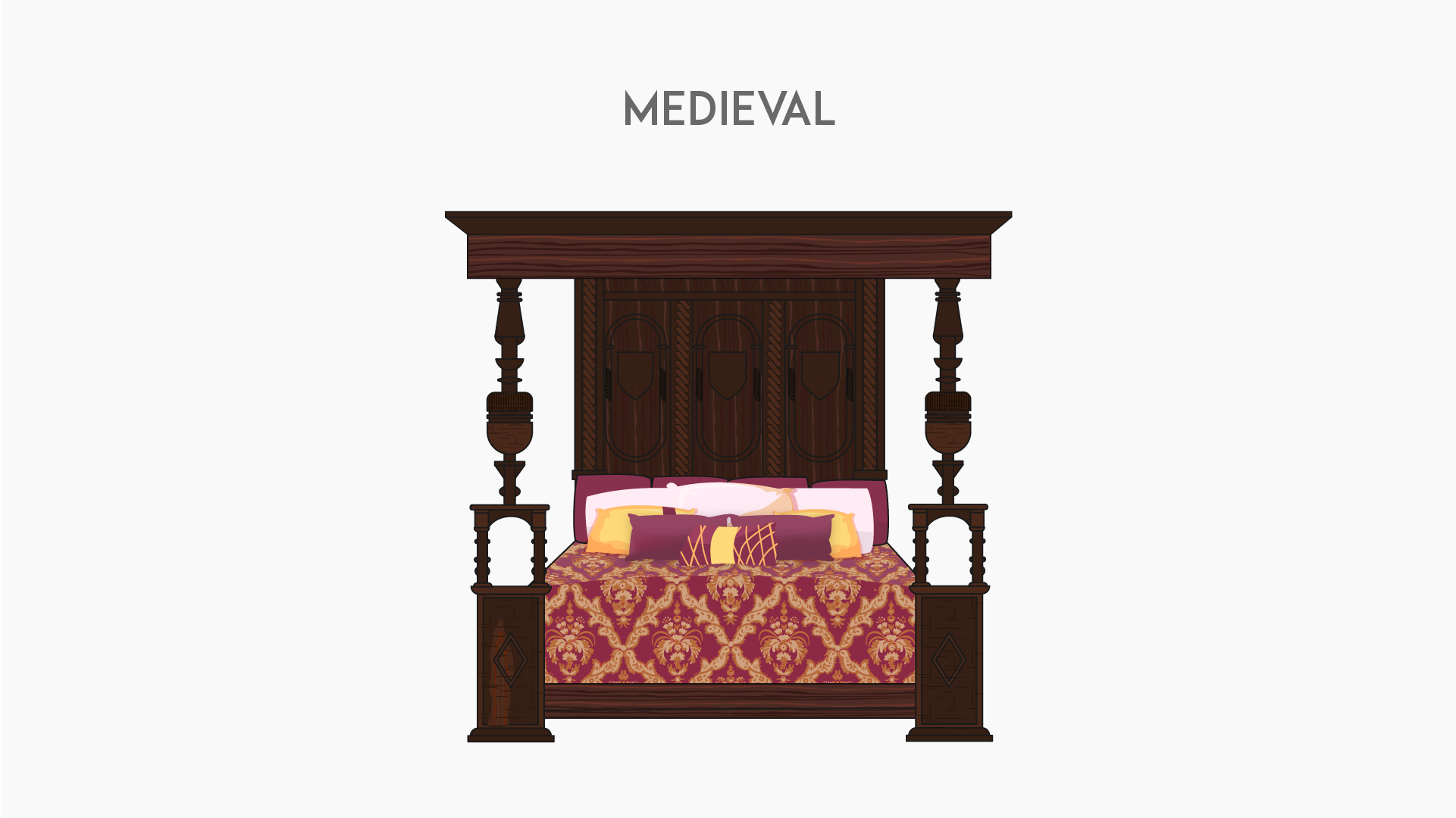 Furniture styles through history — Изображение №123 — Иллюстрация на Dprofile