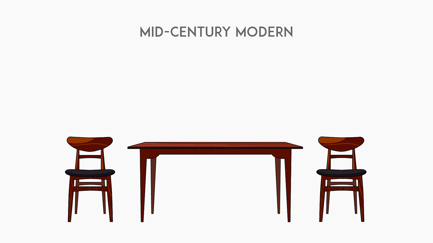 Furniture styles through history — Изображение №57 — Иллюстрация на Dprofile