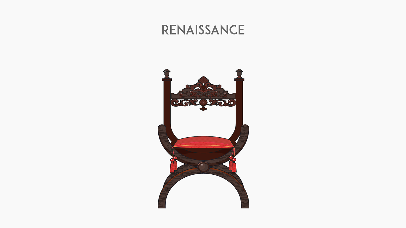 Furniture styles through history — Изображение №19 — Иллюстрация на Dprofile