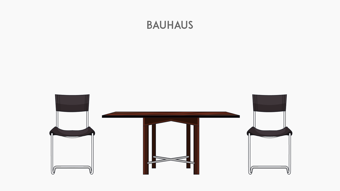 Furniture styles through history — Изображение №53 — Иллюстрация на Dprofile