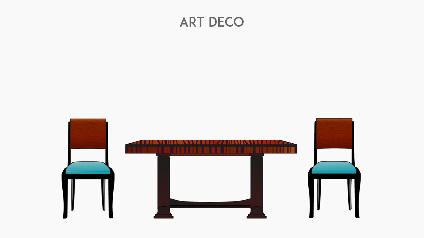 Furniture styles through history — Изображение №54 — Иллюстрация на Dprofile