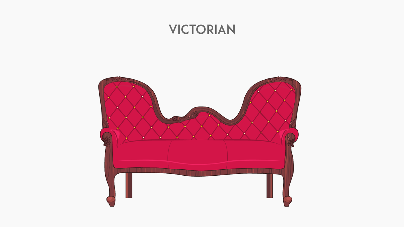 Furniture styles through history — Изображение №81 — Иллюстрация на Dprofile