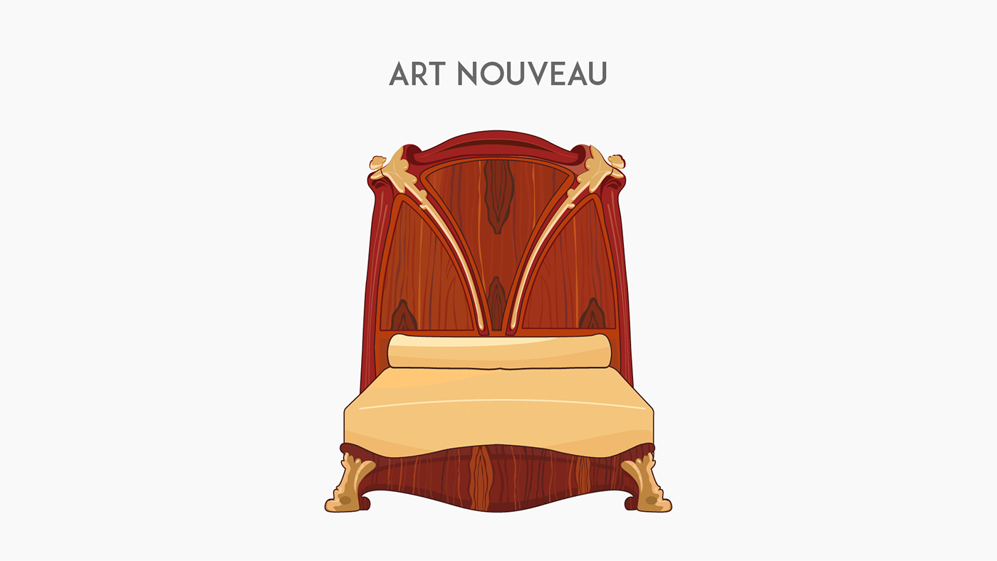 Furniture styles through history — Изображение №142 — Иллюстрация на Dprofile
