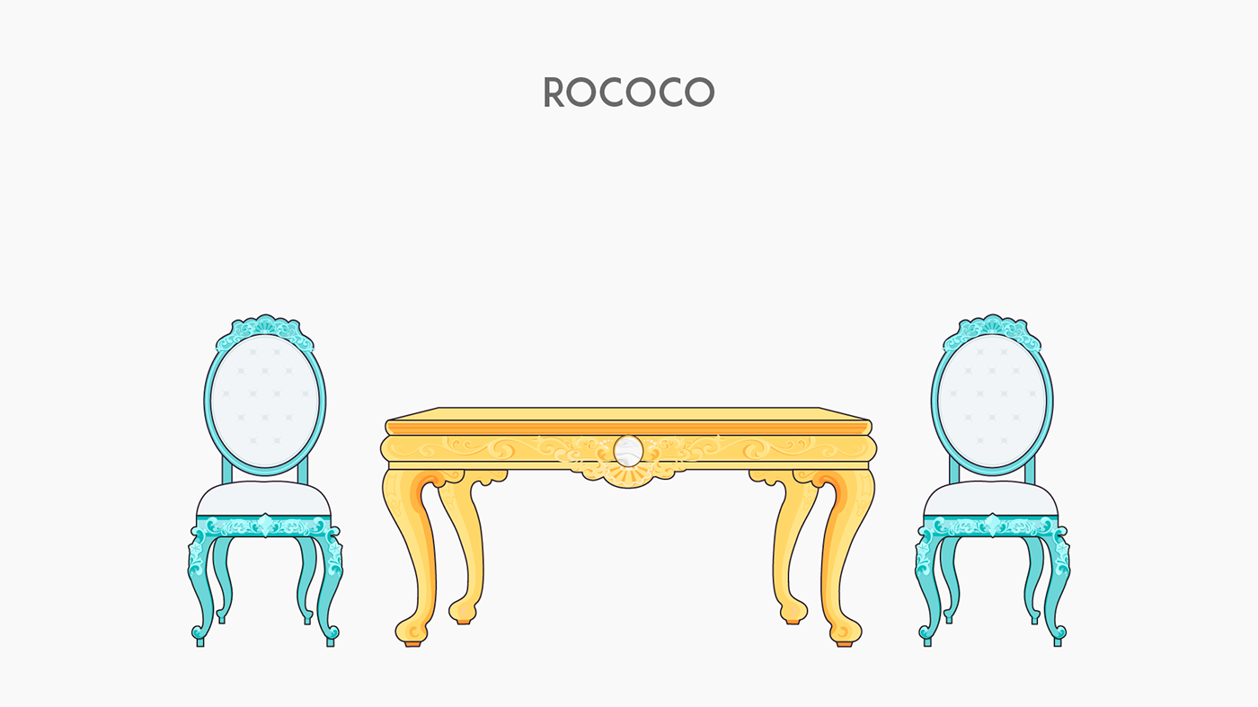 Furniture styles through history — Изображение №50 — Иллюстрация на Dprofile
