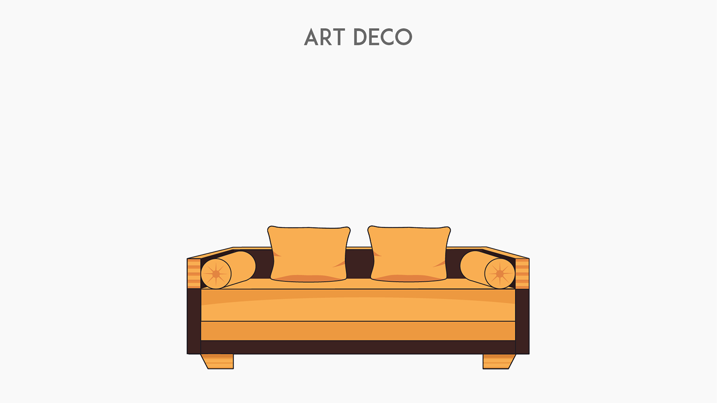 Furniture styles through history — Изображение №84 — Иллюстрация на Dprofile