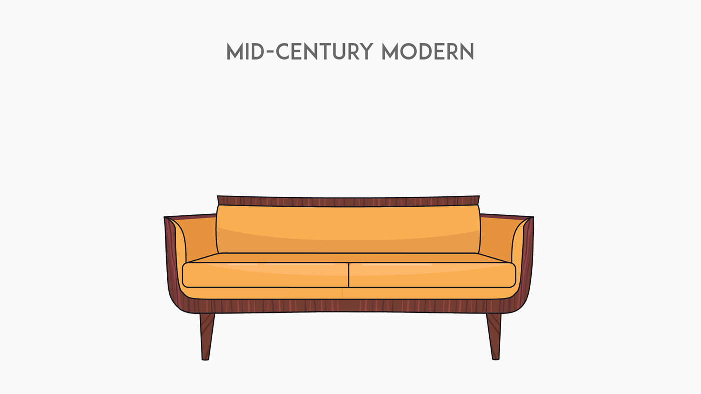 Furniture styles through history — Изображение №87 — Иллюстрация на Dprofile