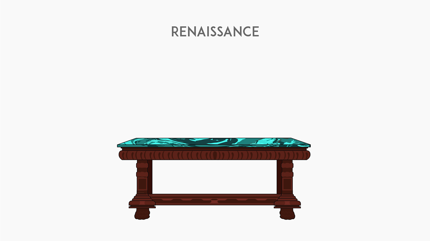 Furniture styles through history — Изображение №109 — Иллюстрация на Dprofile