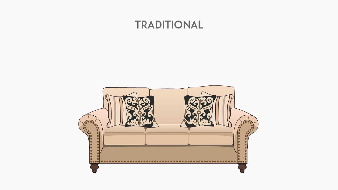 Furniture styles through history — Изображение №89 — Иллюстрация на Dprofile