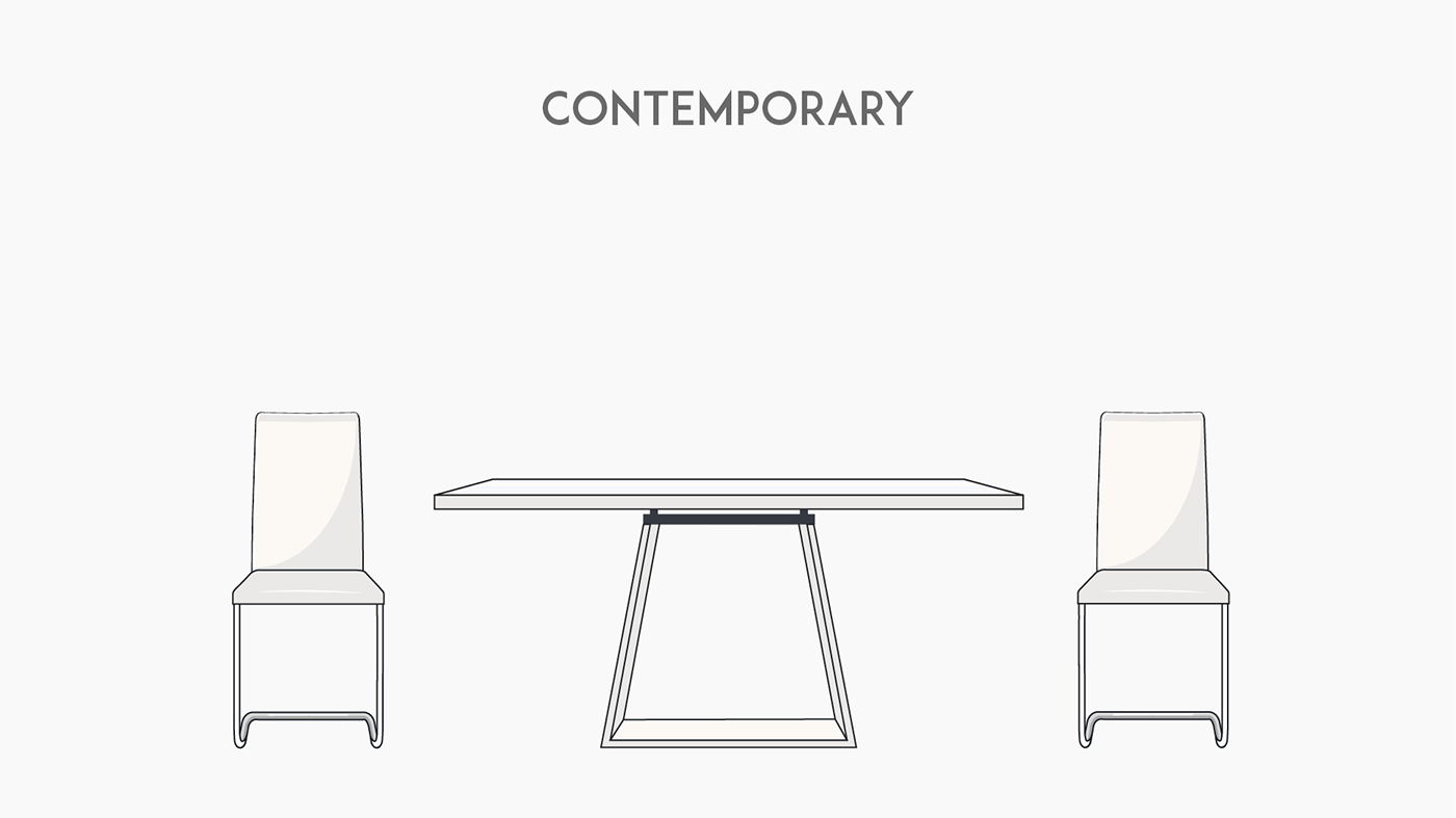 Furniture styles through history — Изображение №60 — Иллюстрация на Dprofile