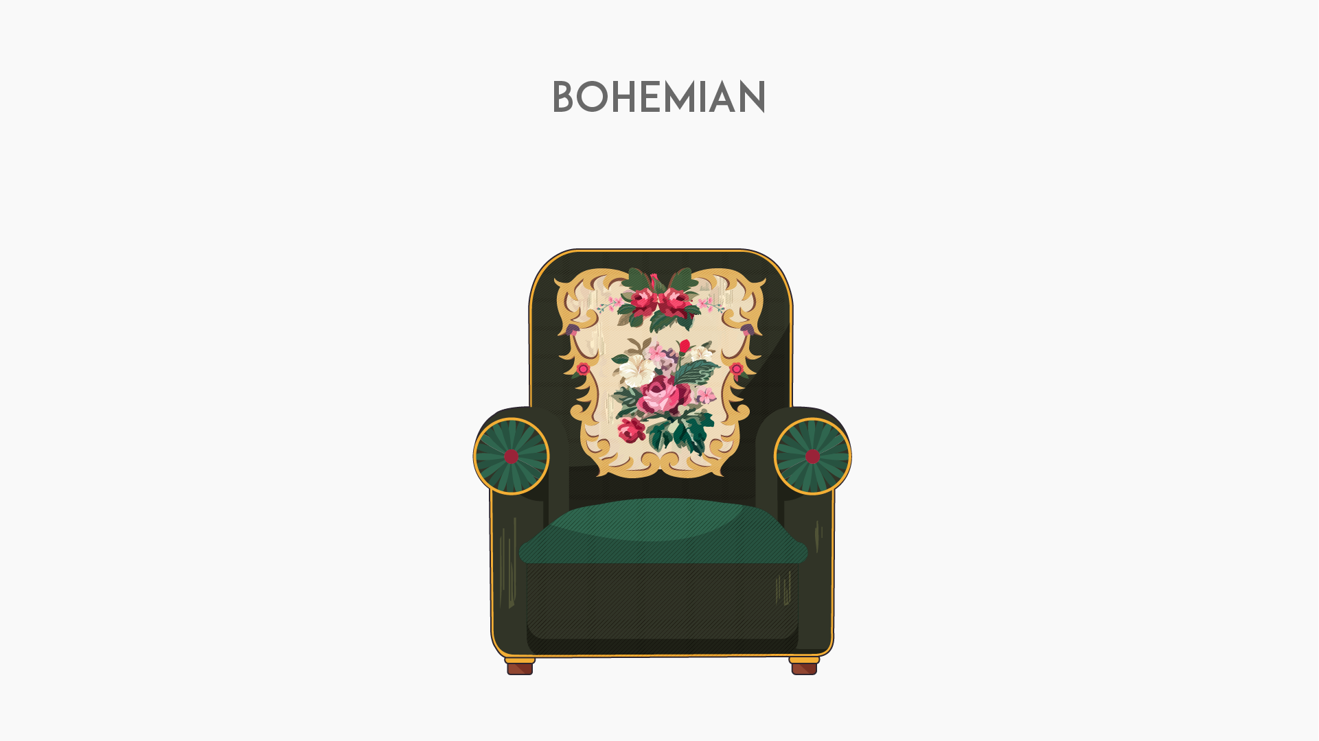 Furniture styles through history — Изображение №10 — Иллюстрация на Dprofile
