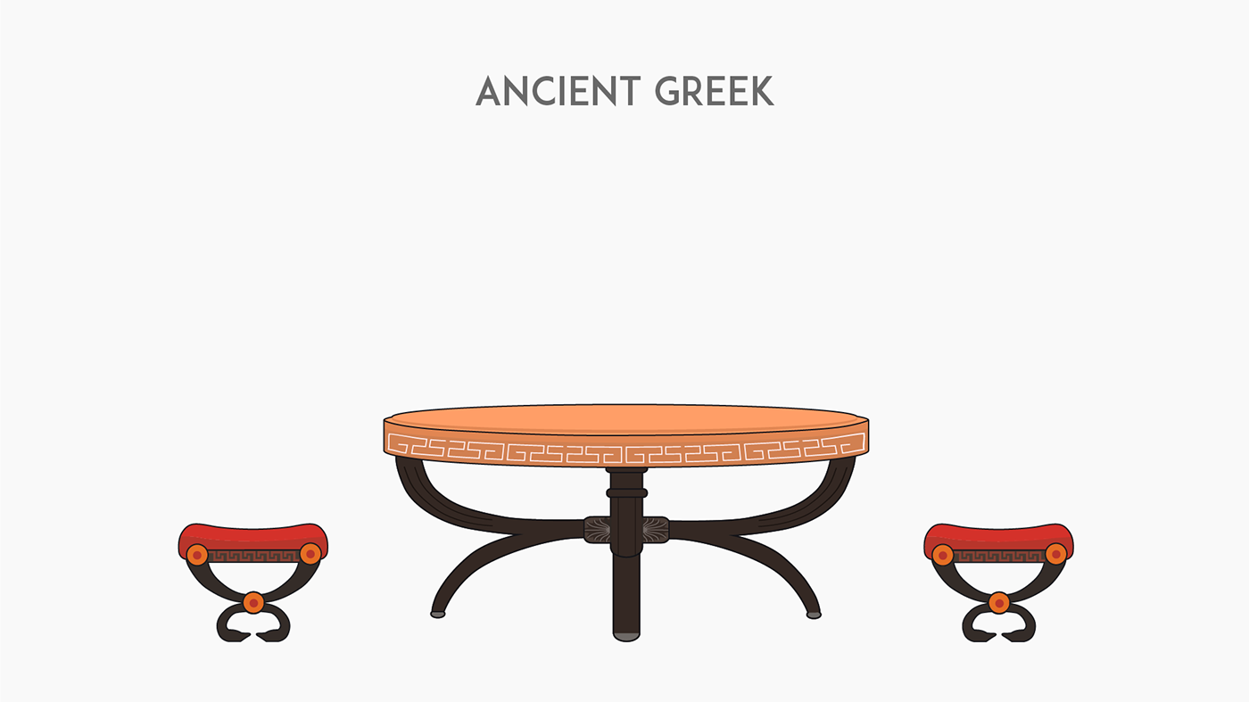 Furniture styles through history — Изображение №47 — Иллюстрация на Dprofile