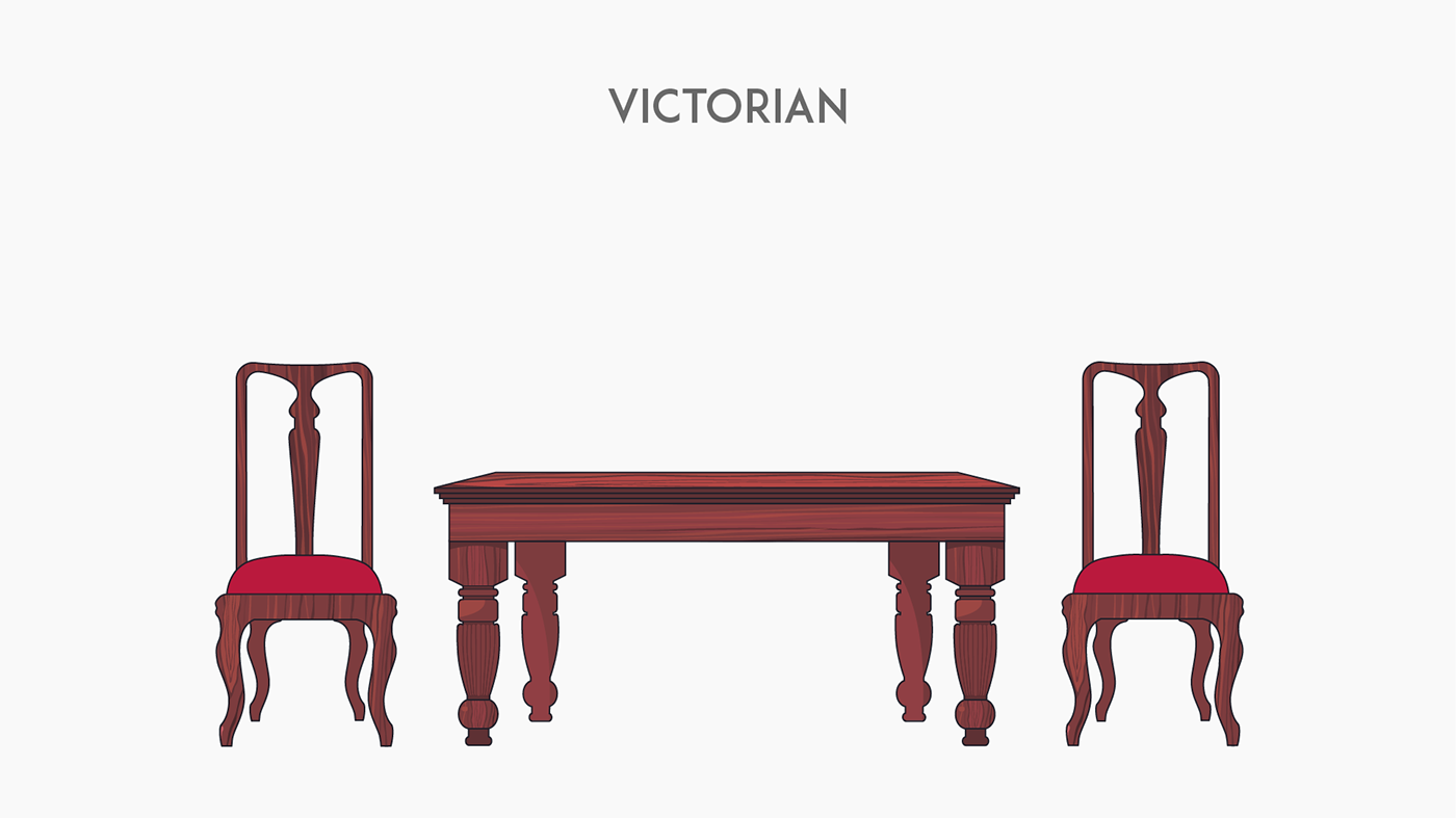 Furniture styles through history — Изображение №51 — Иллюстрация на Dprofile