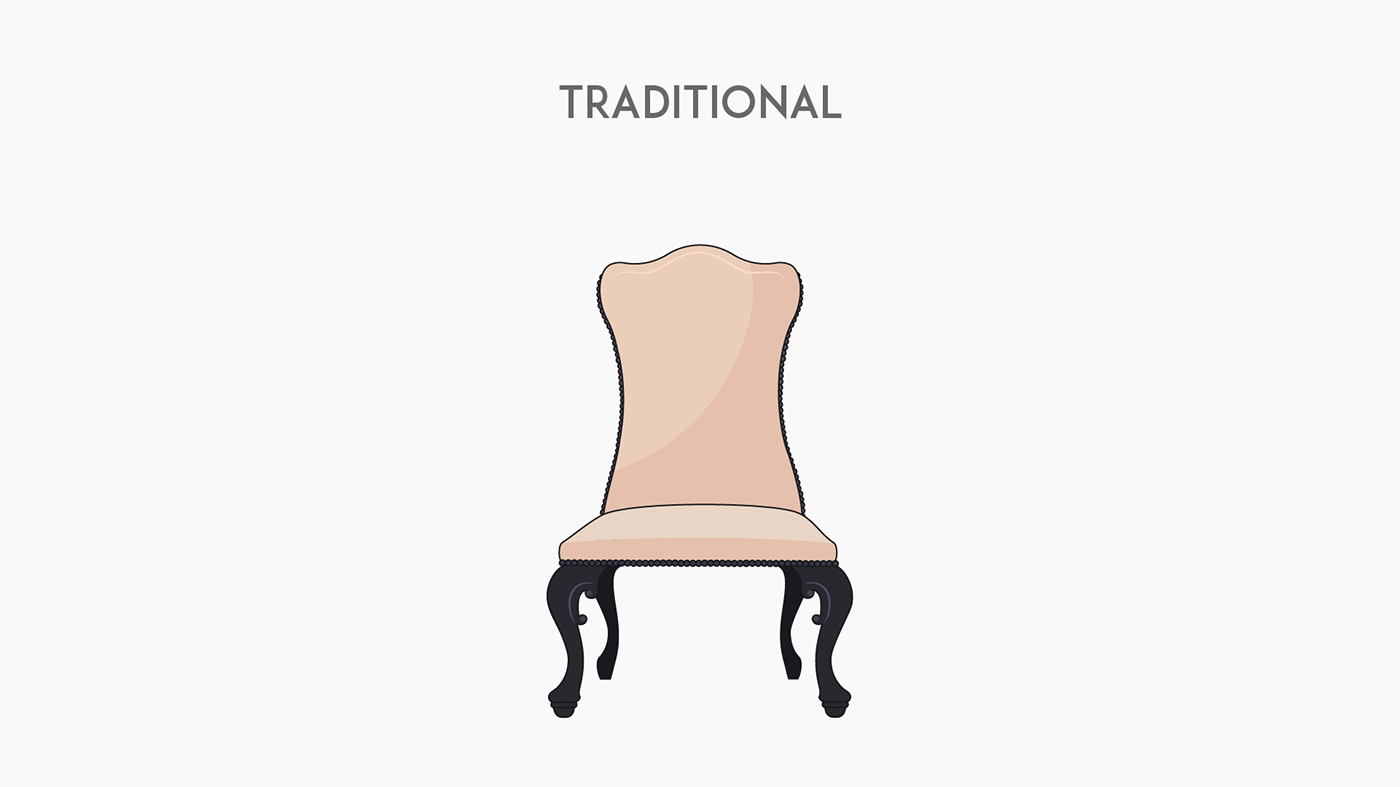Furniture styles through history — Изображение №29 — Иллюстрация на Dprofile