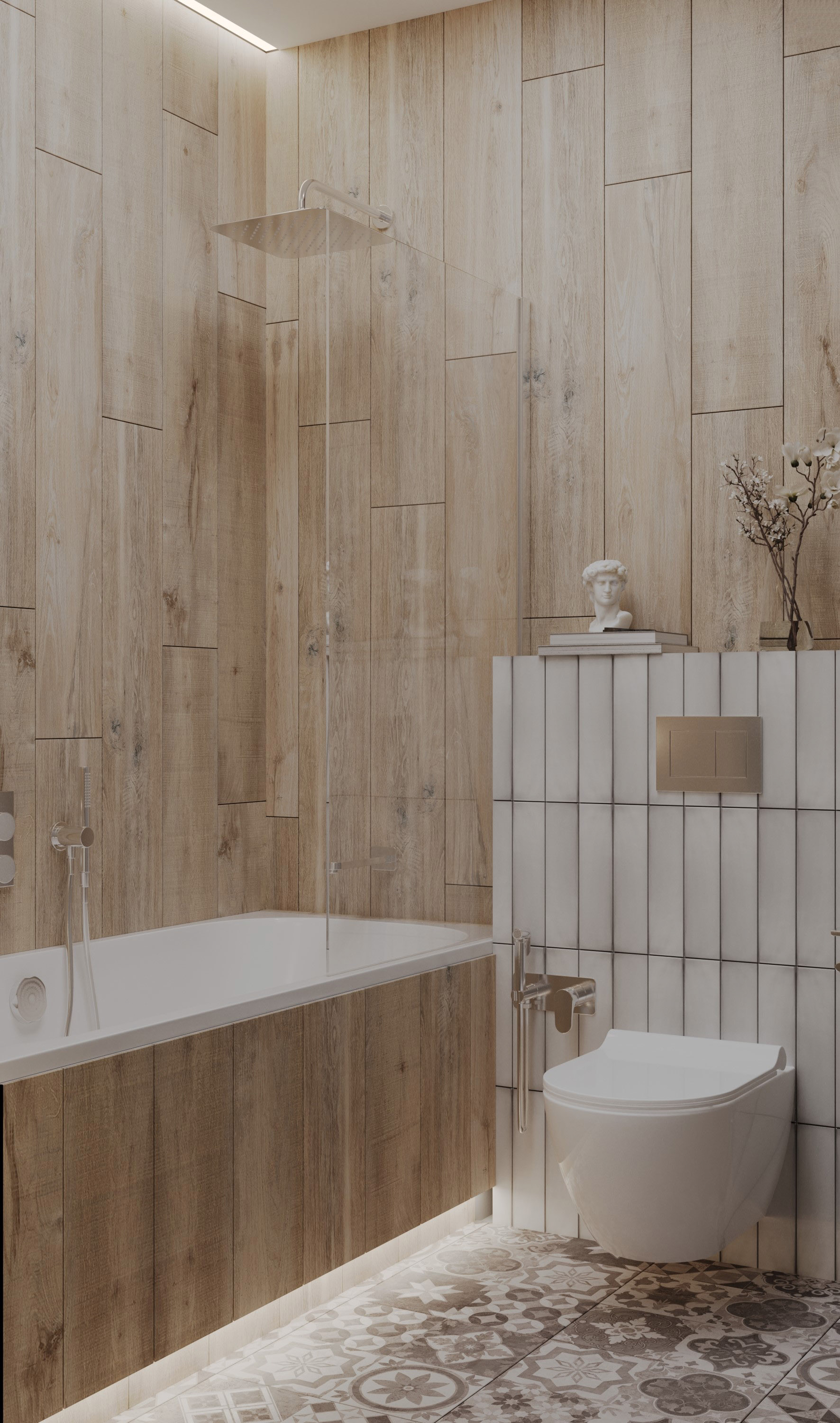 WOOD Bathroom — Изображение №3 — 3D на Dprofile