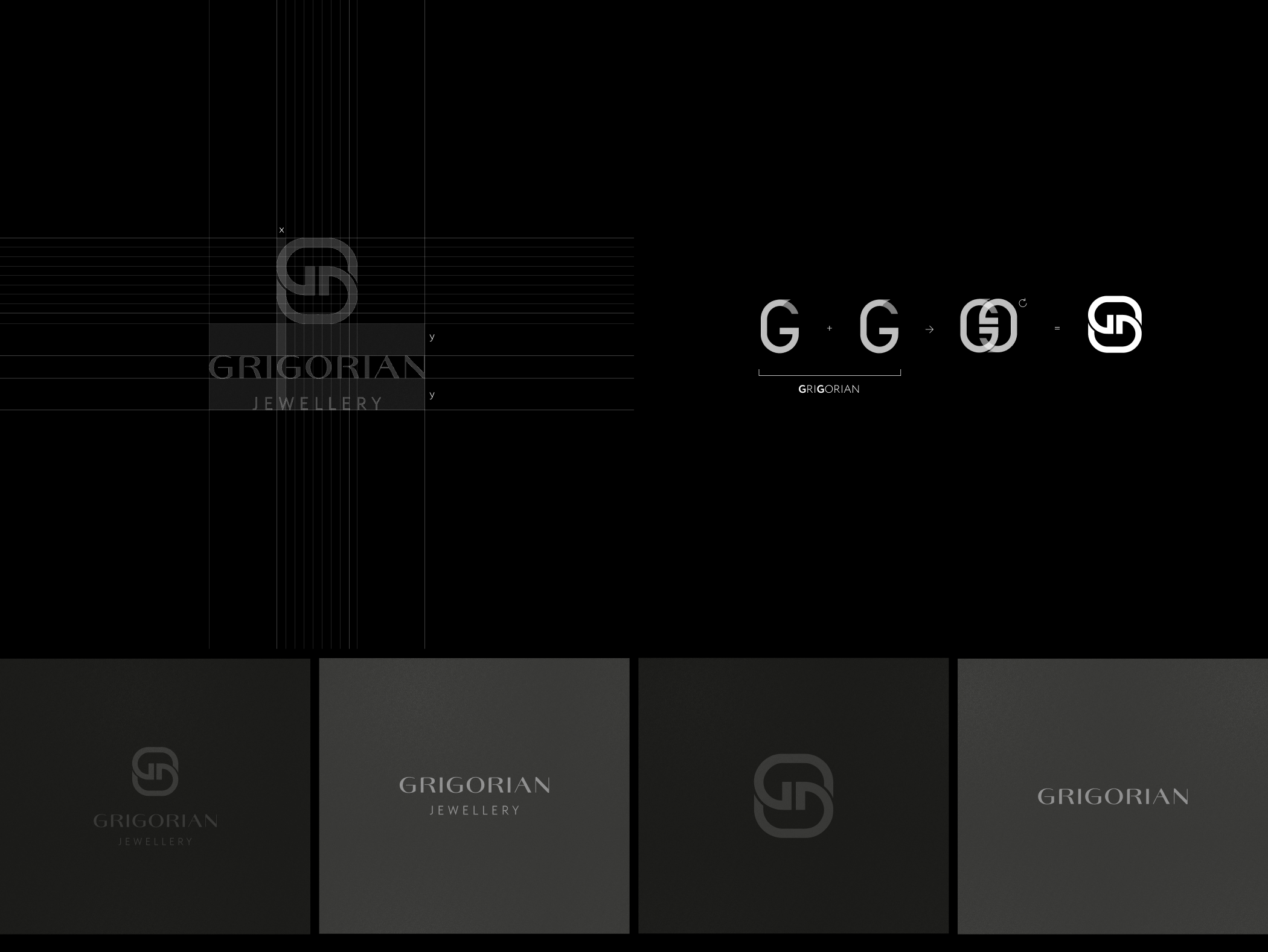 Grigorian Jewellery // Ребрендинг бренда ювелирных украшений — Изображение №7 — Брендинг, Графика на Dprofile