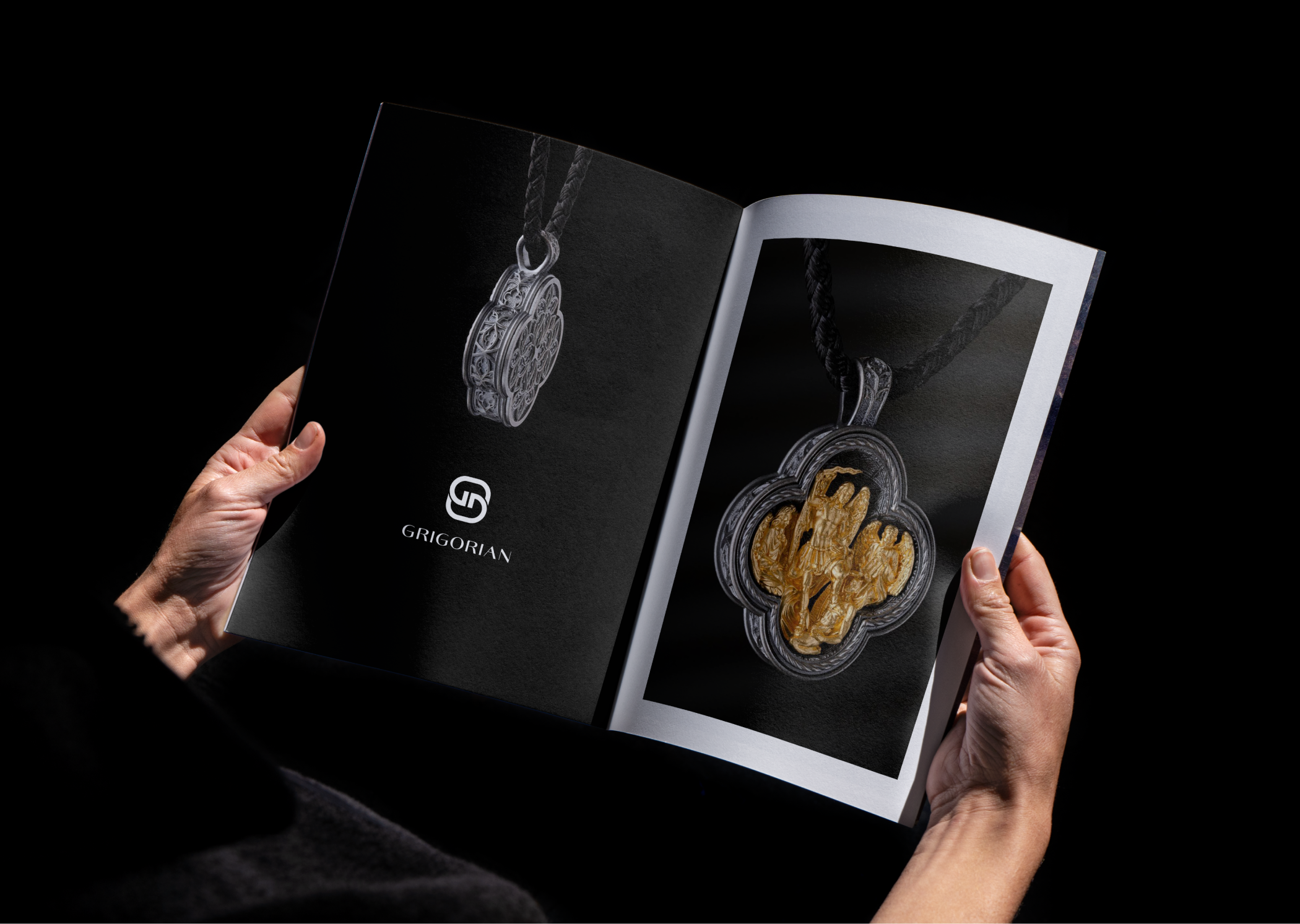 Grigorian Jewellery // Ребрендинг бренда ювелирных украшений — Изображение №3 — Брендинг, Графика на Dprofile