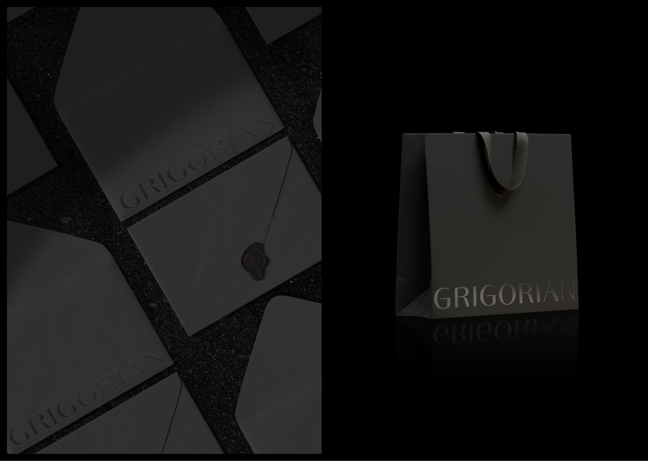 Grigorian Jewellery // Ребрендинг бренда ювелирных украшений — Изображение №2 — Брендинг, Графика на Dprofile