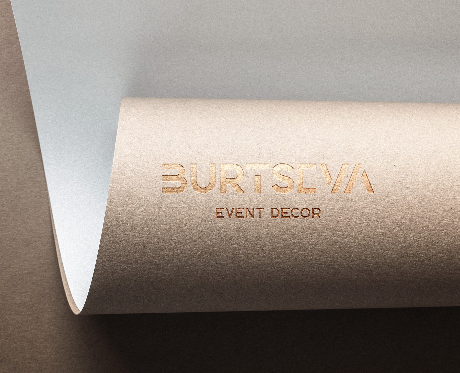 Burtseva event decor - фирменный стиль — Брендинг, Графика на Dprofile
