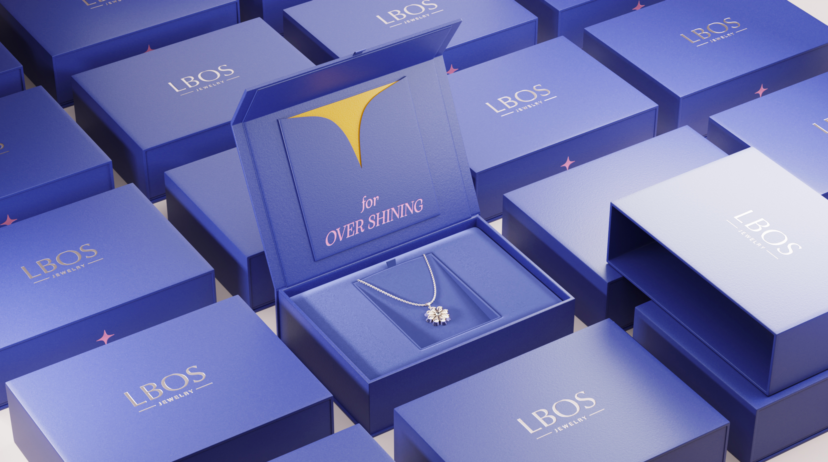 Ребрендинг для ювелирной студии LBOS — Изображение №28 — Брендинг, 3D на Dprofile