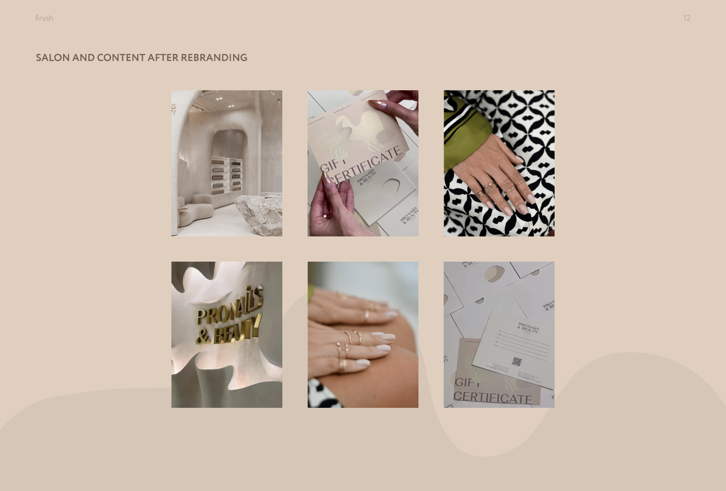 Redesign Brand identity of a beauty salon in Dubai — Изображение №17 — Брендинг, Графика на Dprofile