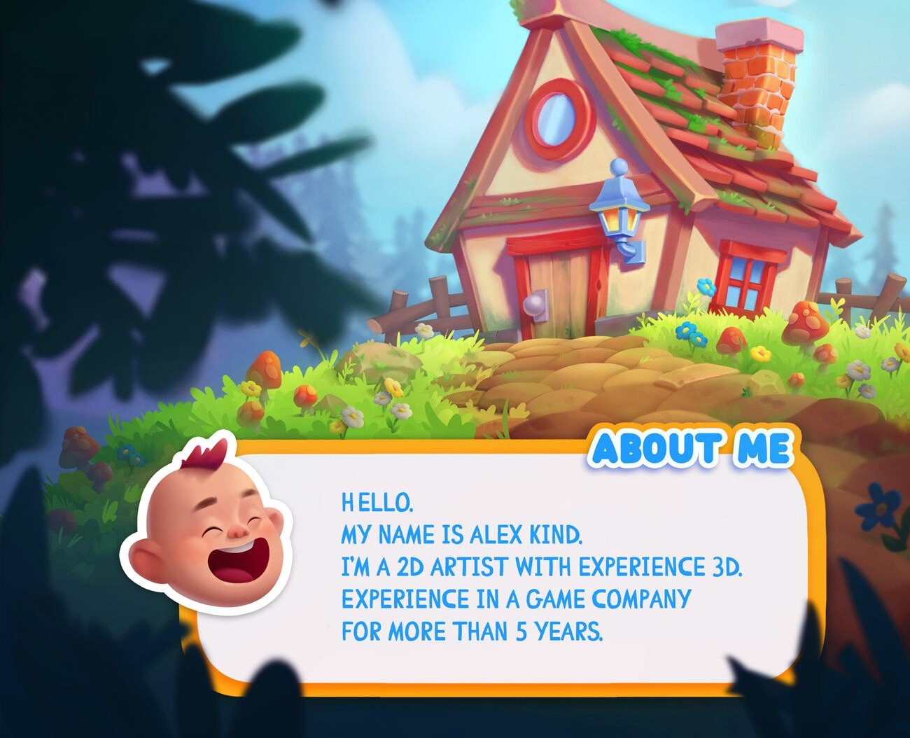 House — Иллюстрация, Графика на Dprofile