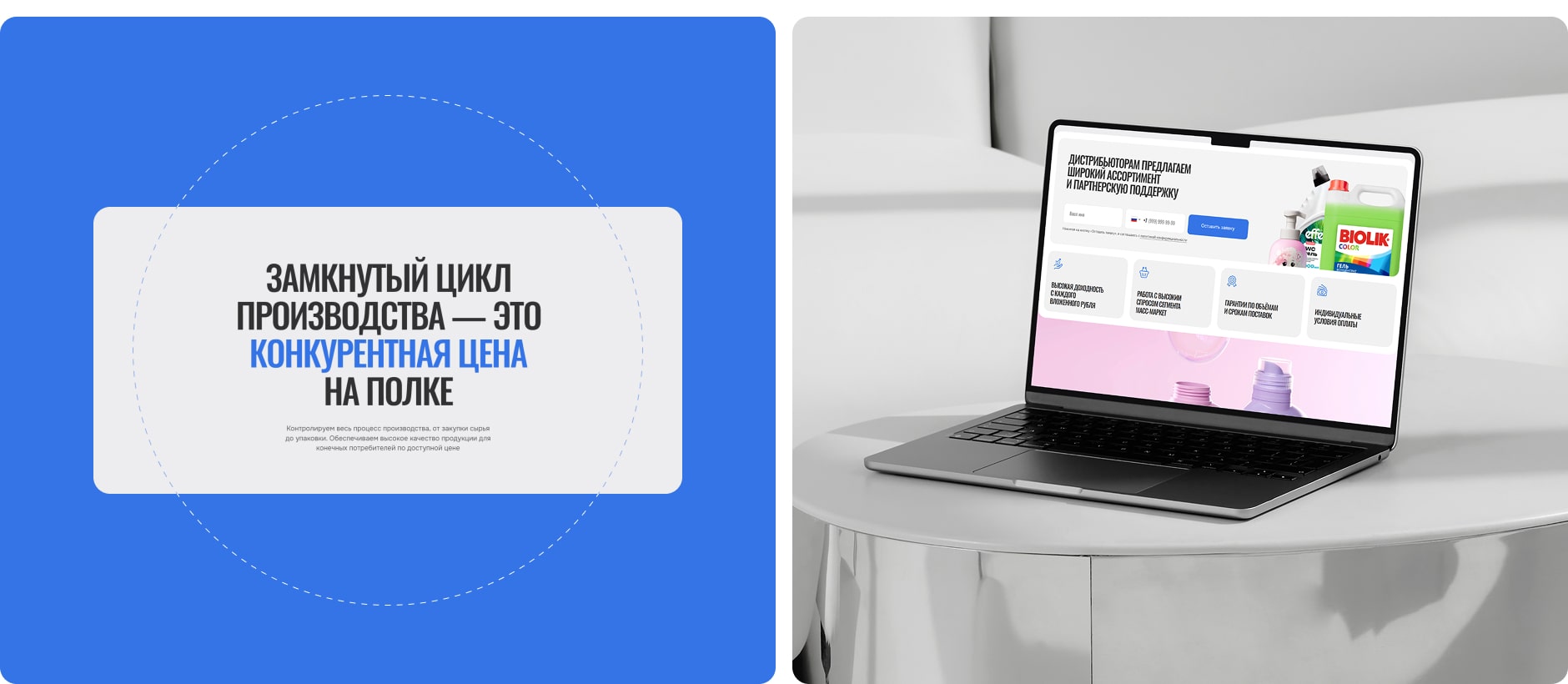 WHITE GROUP — компания-производитель бытовой химии — Изображение №6 — Интерфейсы, Анимация на Dprofile