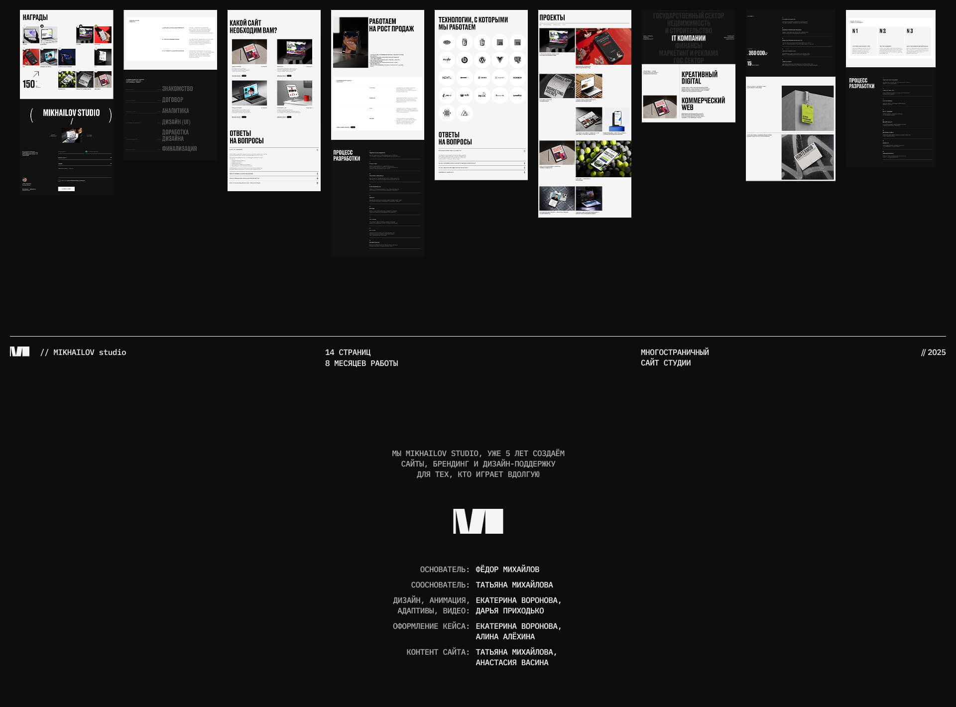 MIKHAILOV studio — Изображение №12 — Интерфейсы, Брендинг на Dprofile