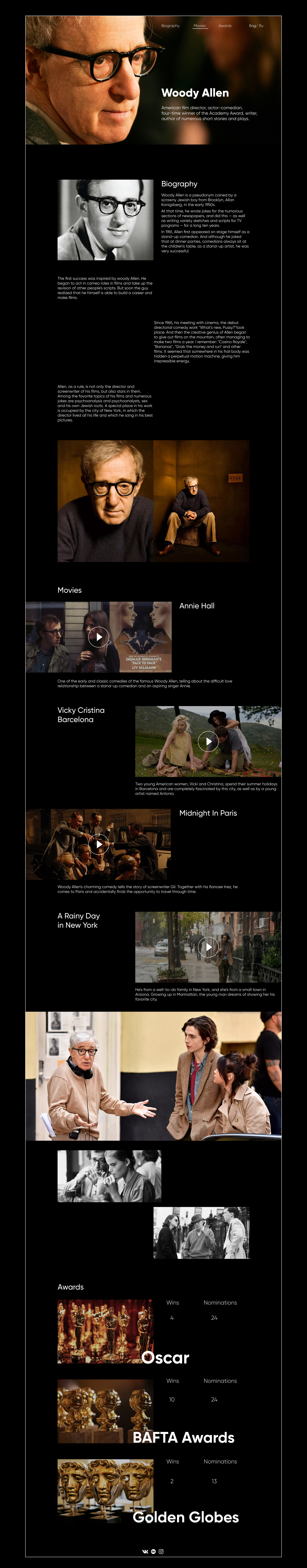 Лонгрид Вуди Аллен — Изображение №5 — Интерфейсы, Анимация на Dprofile