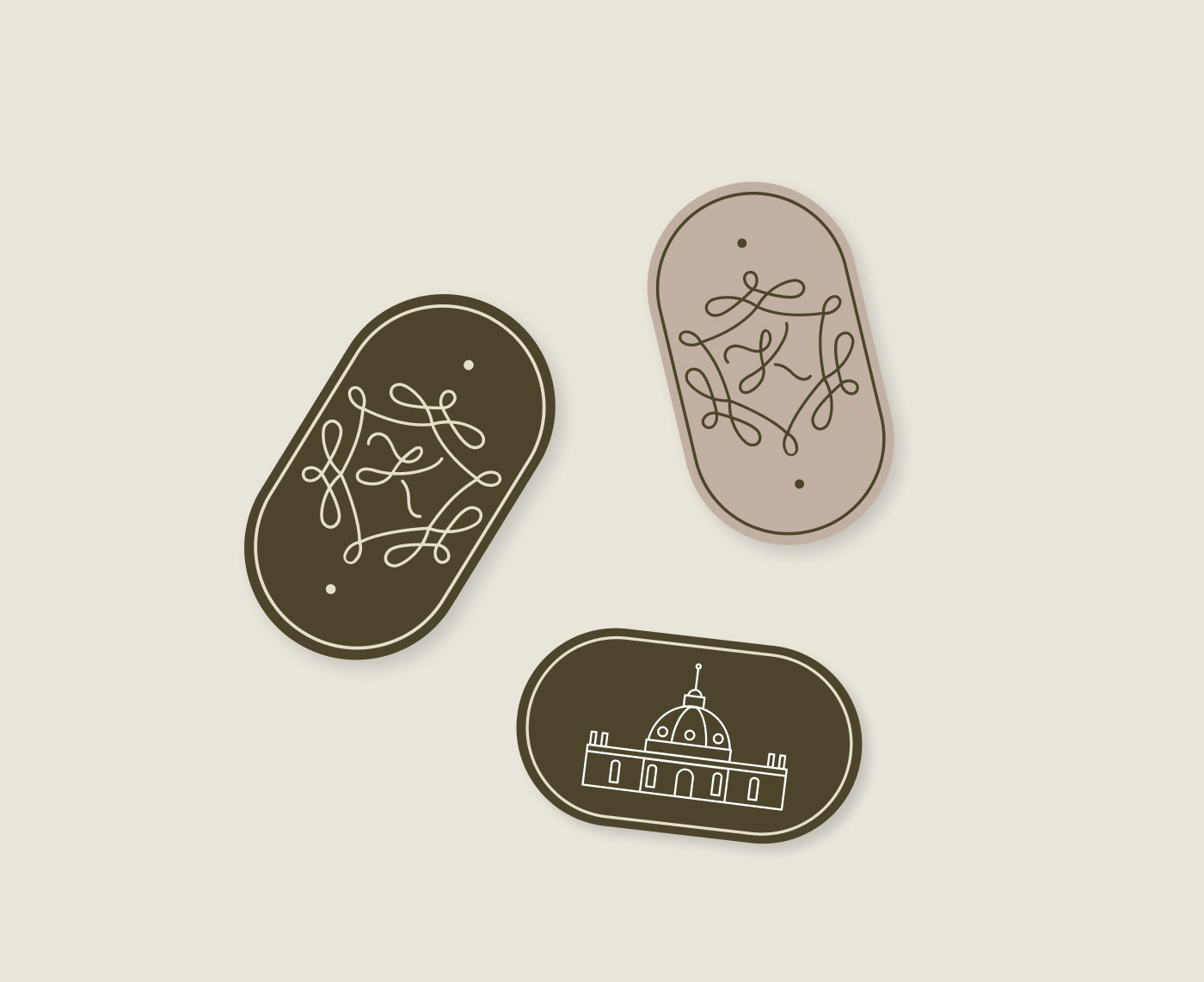 Айдентика Музея-заповедника Кусково — Изображение №20 — Брендинг, Иллюстрация на Dprofile