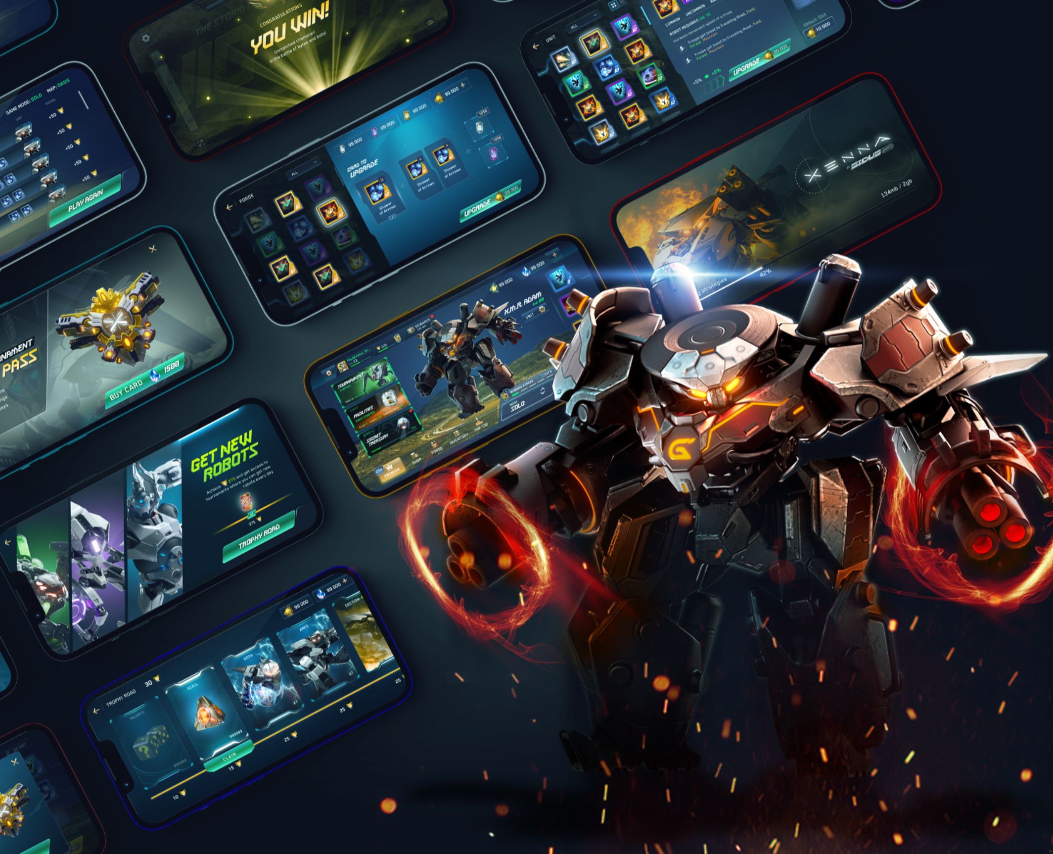 Xenna – Gameplay на Dprofile