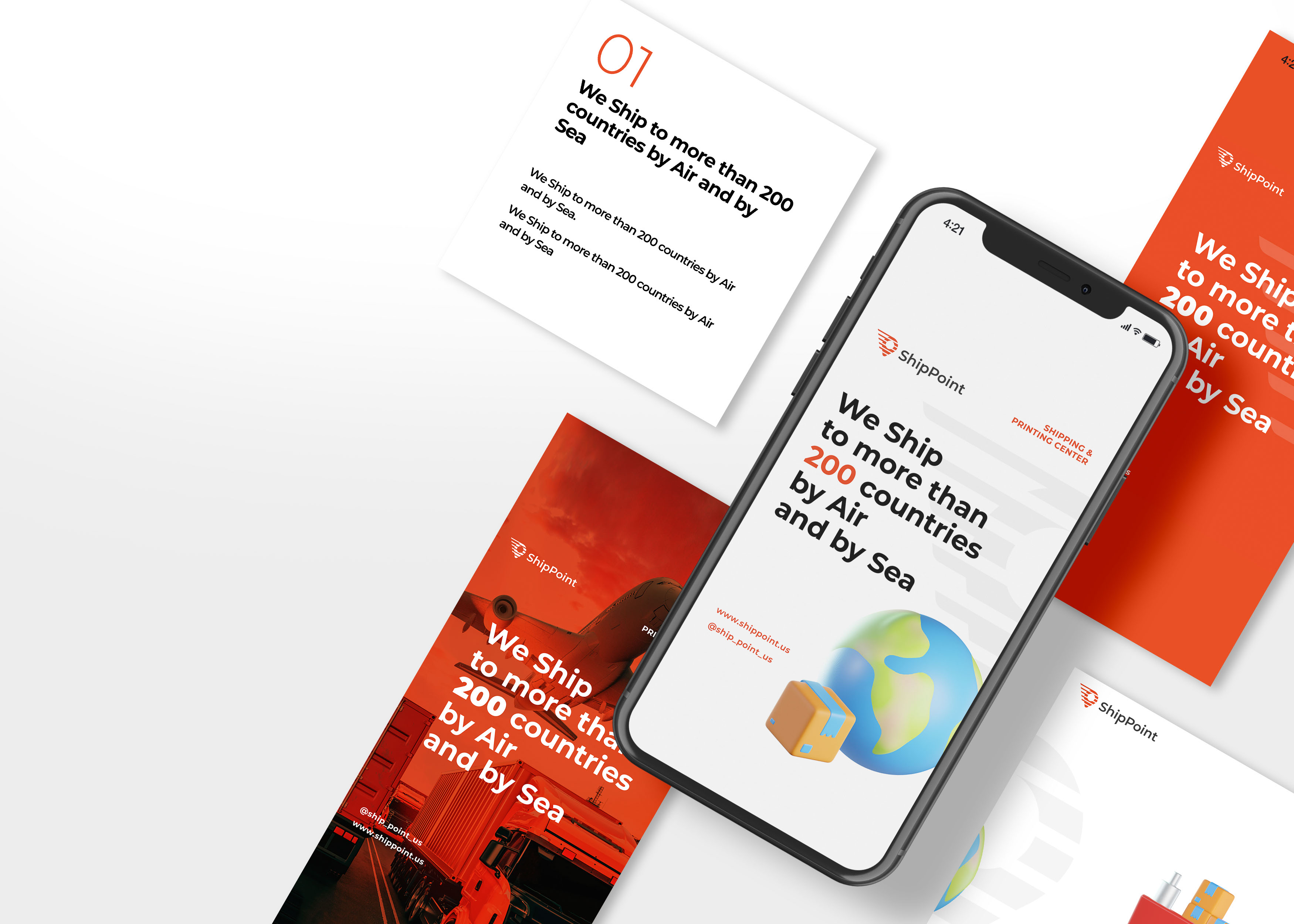 ShipPoint Branding (USA) — Изображение №2 — Брендинг на Dprofile
