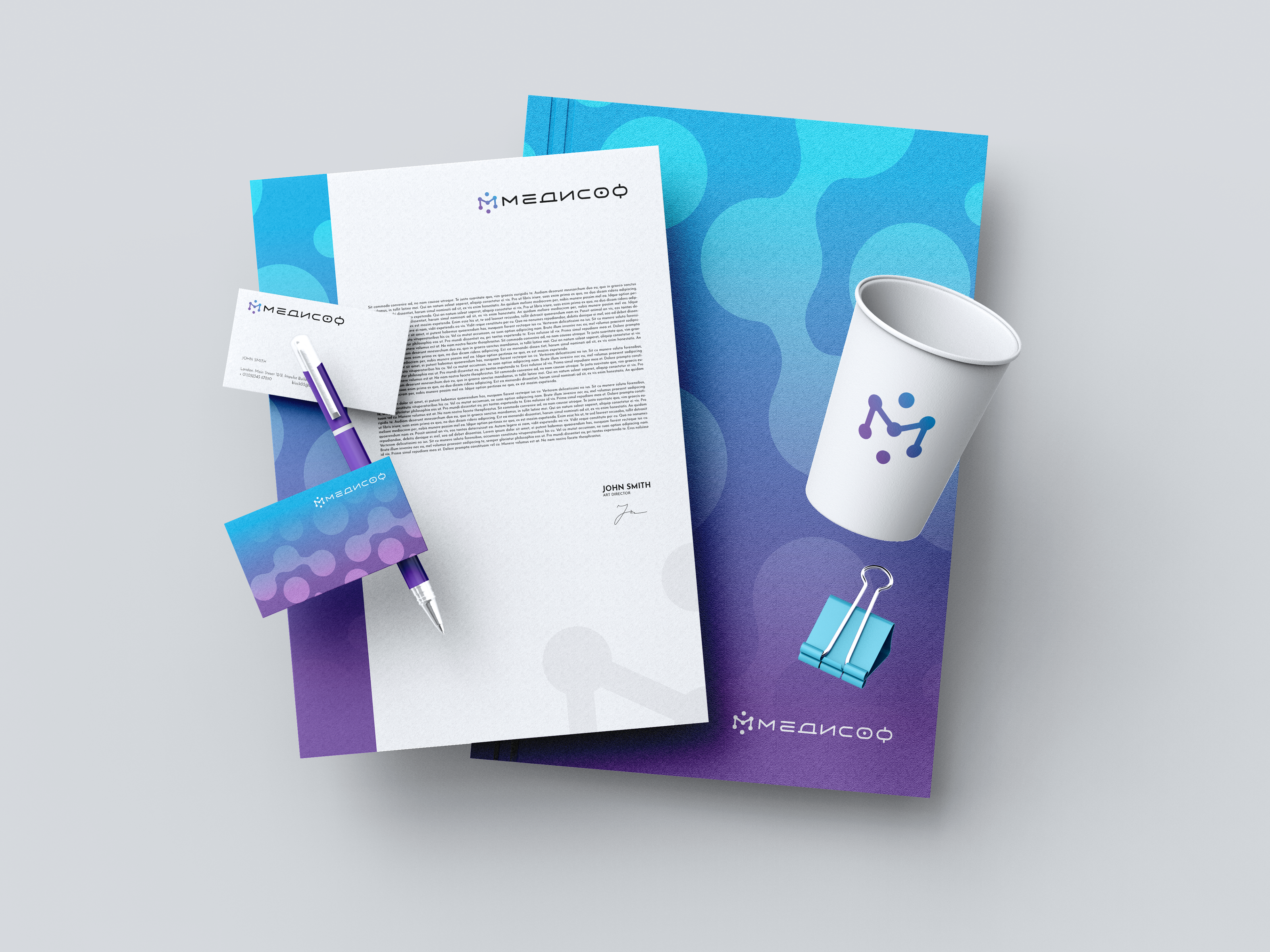 Medisof - Brandbook — Изображение №2 — Брендинг на Dprofile